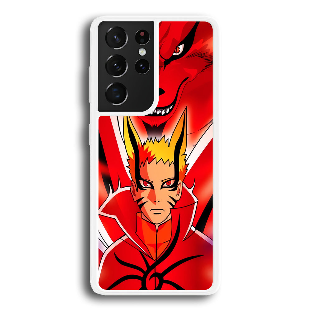 Naruto Baryon Mode x Kurama Samsung Galaxy S21 Ultra Case