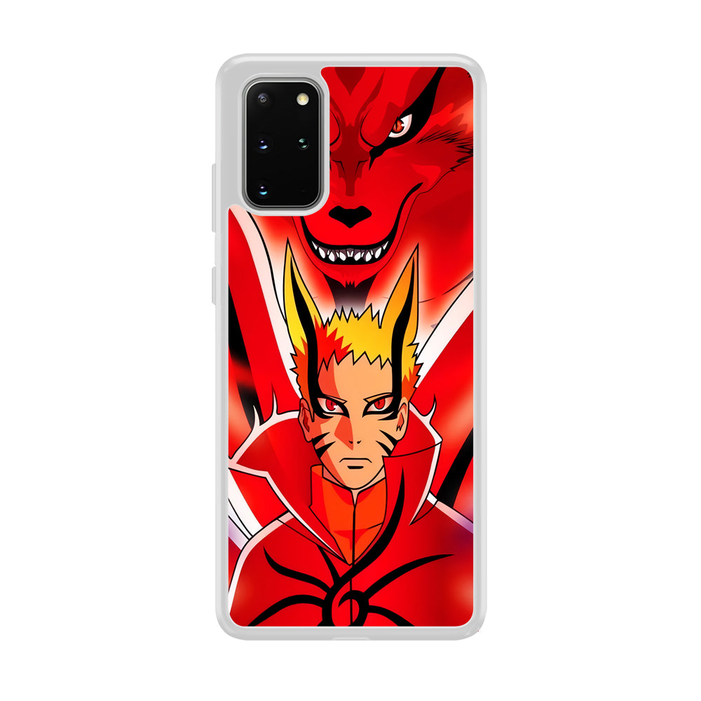 Naruto Baryon Mode x Kurama Samsung Galaxy S20 Plus Case