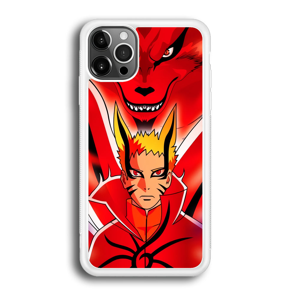 Naruto Baryon Mode x Kurama iPhone 12 Pro Max Case