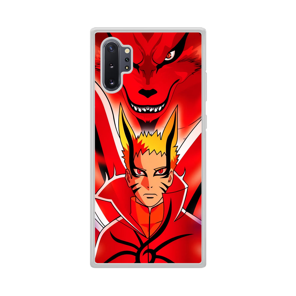 Naruto Baryon Mode x Kurama Samsung Galaxy Note 10 Plus Case