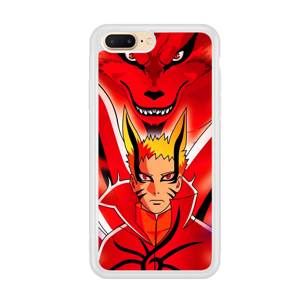 Naruto Baryon Mode x Kurama iPhone 8 Plus Case