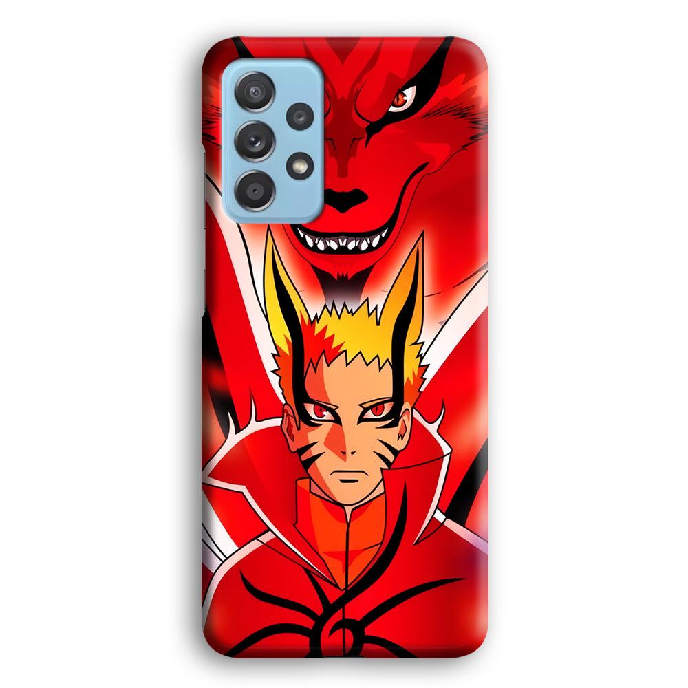 Naruto Baryon Mode x Kurama Samsung Galaxy A52 Case