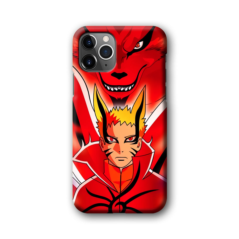 Naruto Baryon Mode x Kurama iPhone 11 Pro Max Case