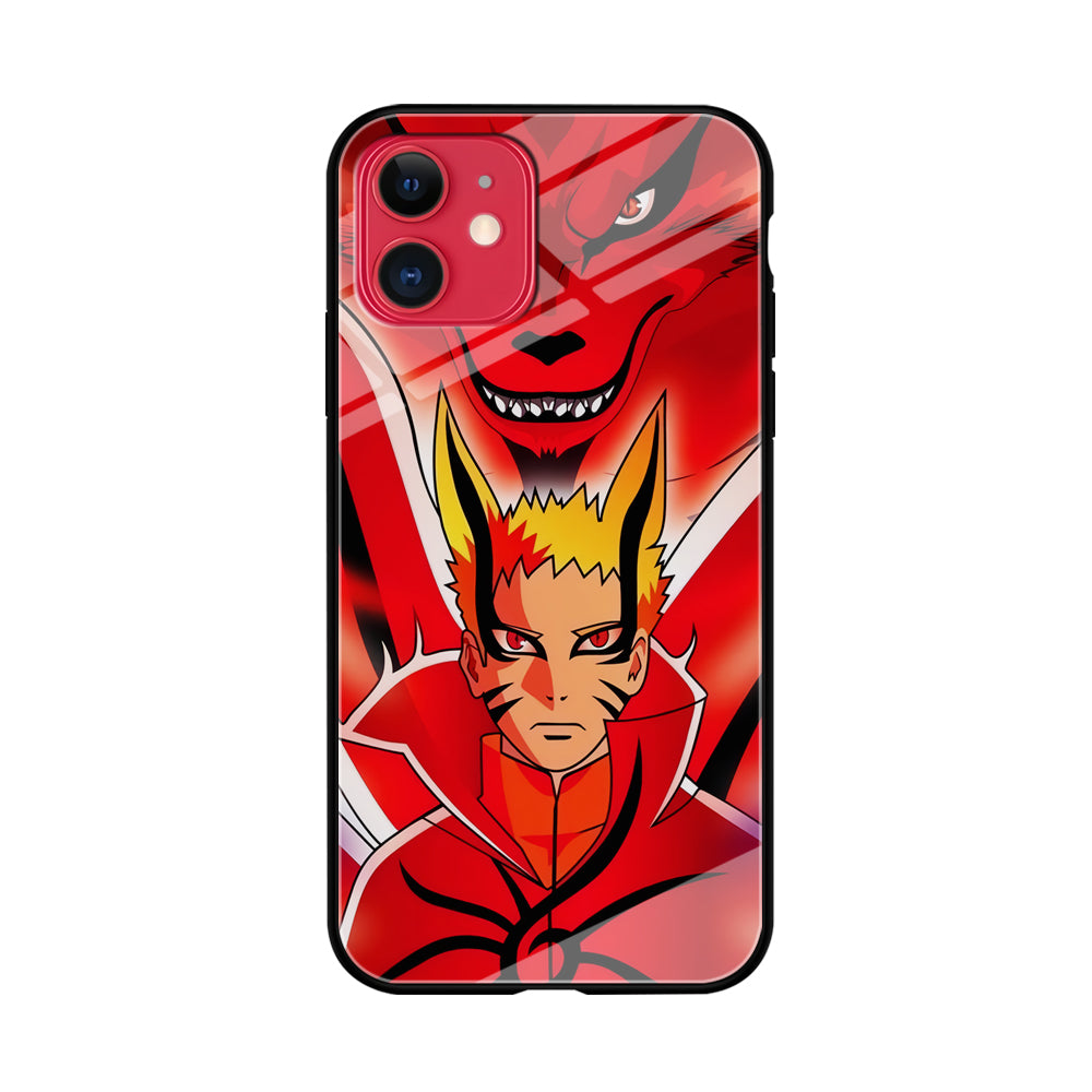 Naruto Baryon Mode x Kurama iPhone 11 Case