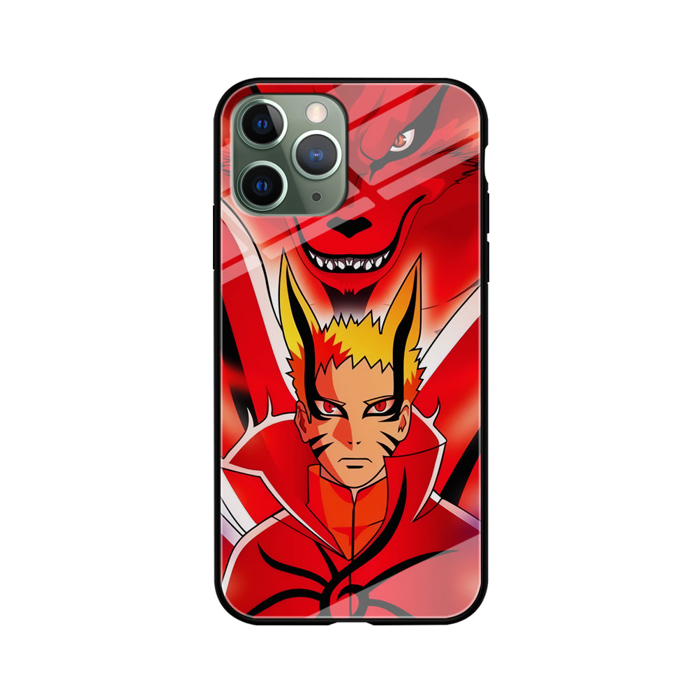 Naruto Baryon Mode x Kurama iPhone 11 Pro Case