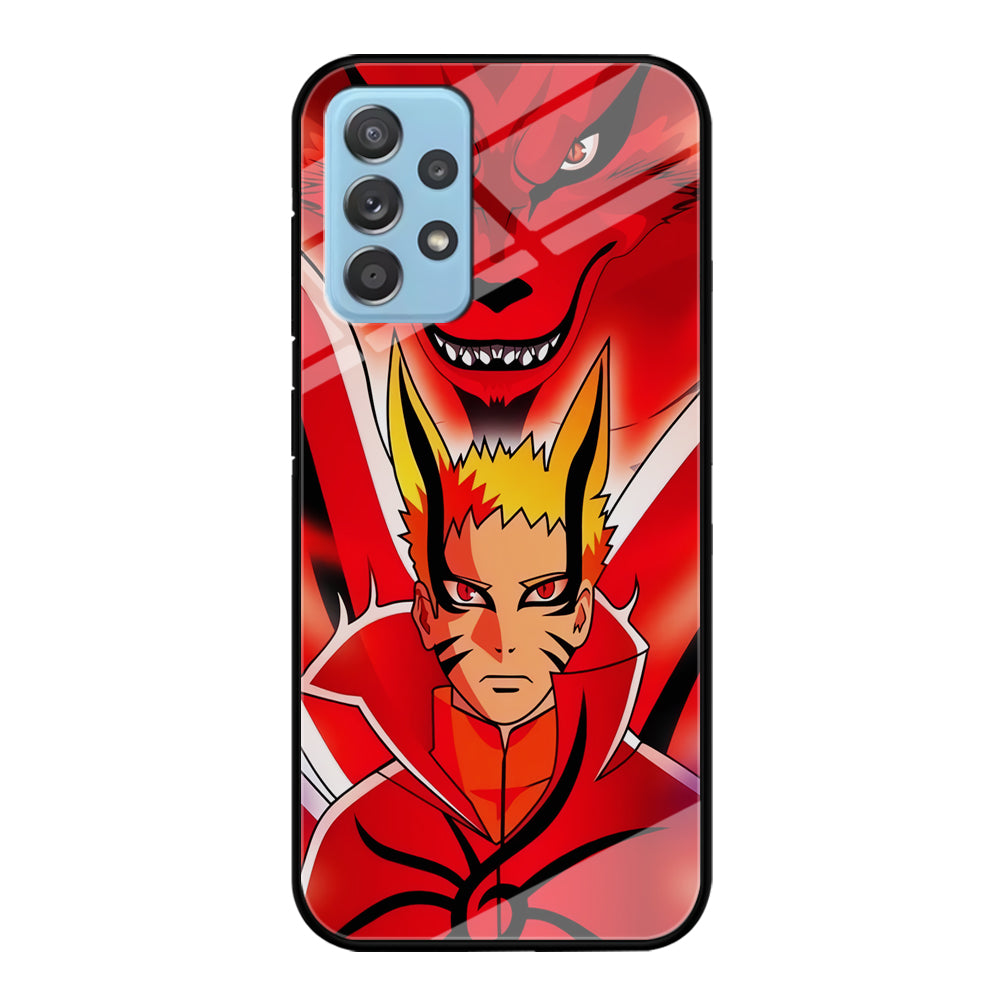 Naruto Baryon Mode x Kurama Samsung Galaxy A52 Case