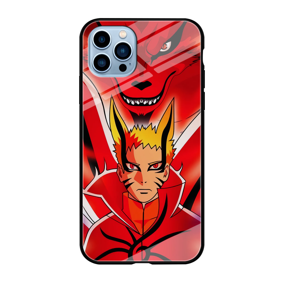 Naruto Baryon Mode x Kurama iPhone 12 Pro Case