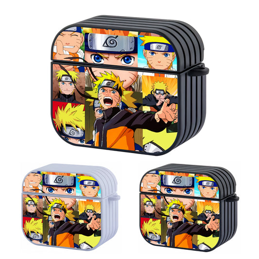 Naruto Collage Of Moment Hard Plastic Case Cover For Apple Airpods 3