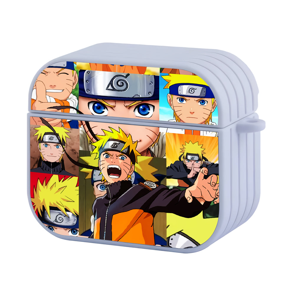 Naruto Collage Of Moment Hard Plastic Case Cover For Apple Airpods 3