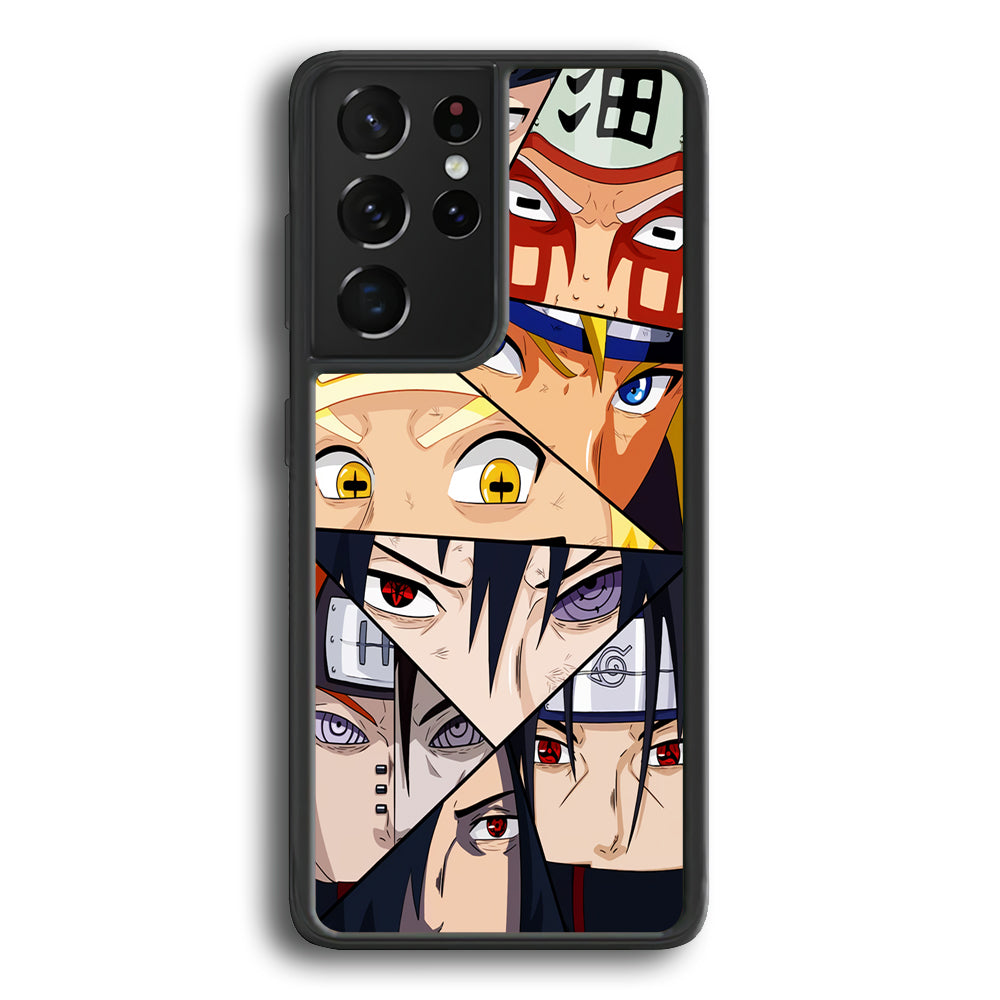 Naruto Icon Of Eye Power Samsung Galaxy S22 Ultra Case - Ezzystore