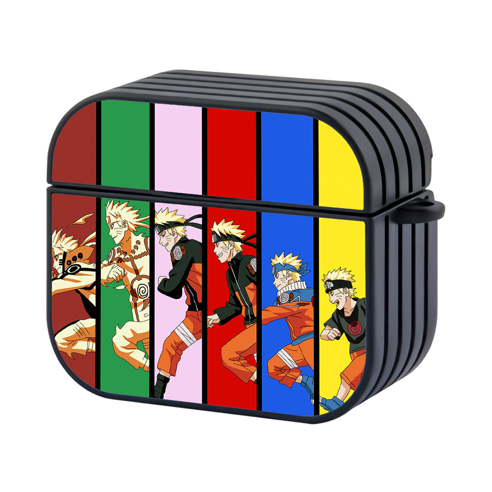 Naruto Uzumaki Transformation Colorful Hard Plastic Case Cover For Apple Airpods 4 - Ezzystore