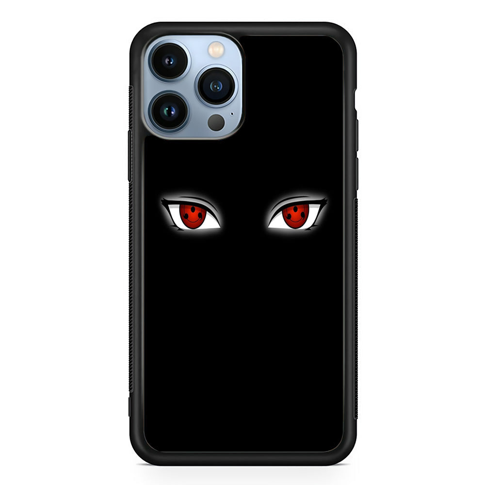 Naruto Sharingan Eyes iPhone 15 Pro Case
