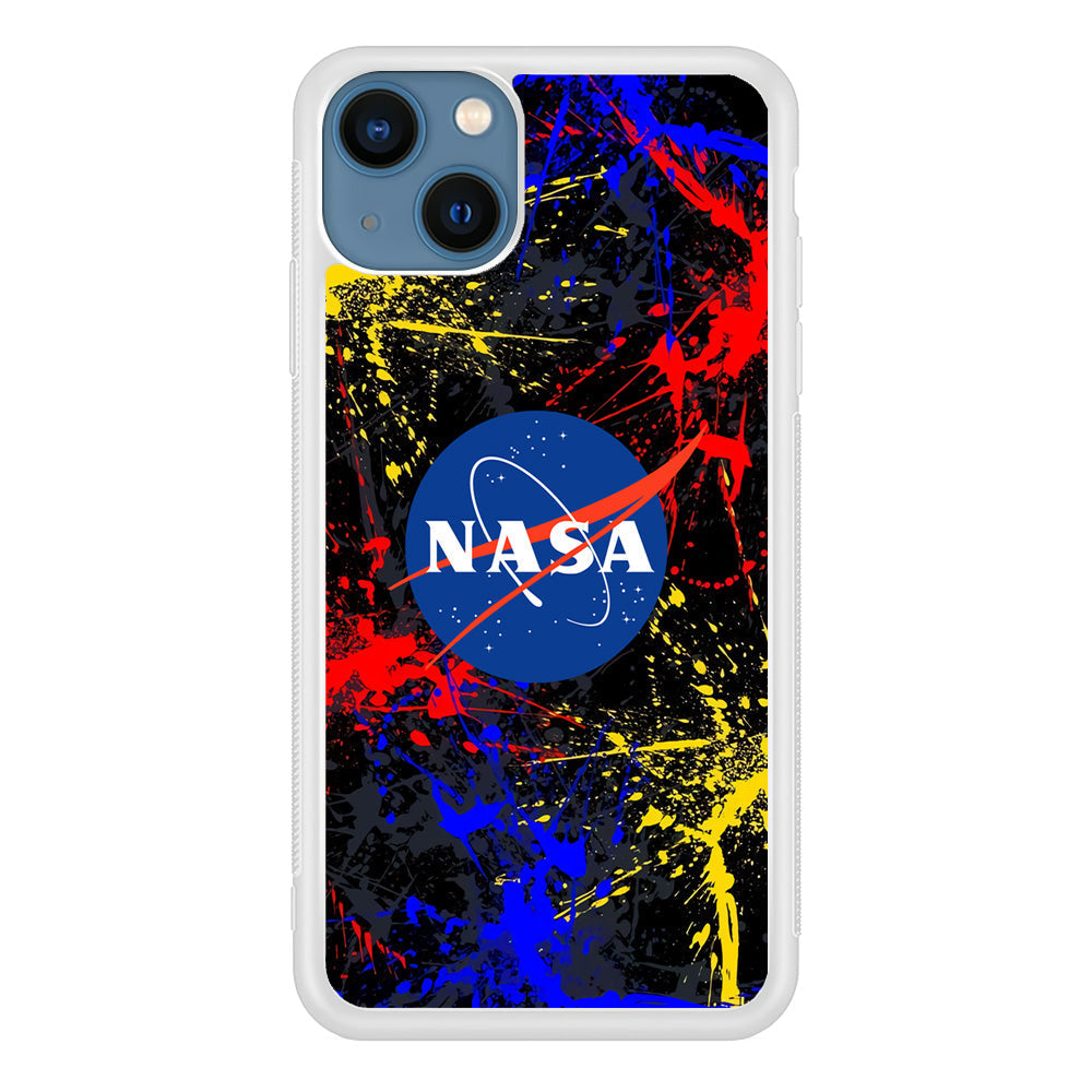 Nasa Splash Paint Abstract iPhone 14 Plus Case