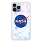 Nasa Logo Marble iPhone 14 Pro Max Case
