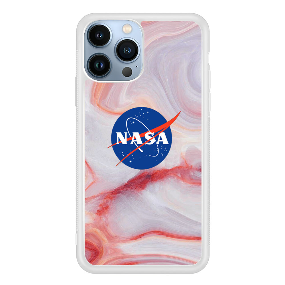Nasa Marble Wall iPhone 14 Pro Max Case