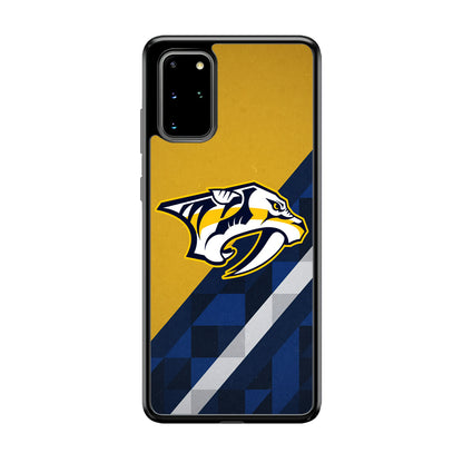 Nashville Predators Abstract Pattern Samsung Galaxy S20 Plus Case