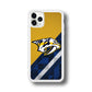 Nashville Predators Abstract Pattern iPhone 11 Pro Max Case