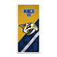 Nashville Predators Abstract Pattern Samsung Galaxy Note 9 Case