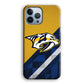 Nashville Predators Abstract Pattern iPhone 14 Pro Case