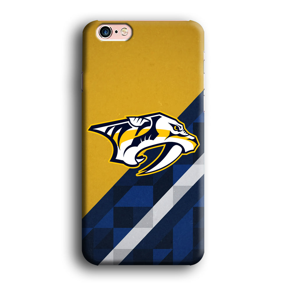 Nashville Predators Abstract Pattern iPhone 6 Plus | 6s Plus Case