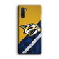 Nashville Predators Abstract Pattern Samsung Galaxy Note 10 Case