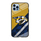 Nashville Predators Abstract Pattern iPhone 12 Pro Max Case