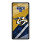 Nashville Predators Abstract Pattern Samsung Galaxy Note 9 Case