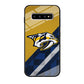 Nashville Predators Abstract Pattern Samsung Galaxy S10 Case