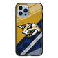 Nashville Predators Abstract Pattern iPhone 13 Pro Case