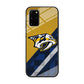 Nashville Predators Abstract Pattern Samsung Galaxy S20 Plus Case