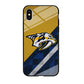 Nashville Predators Abstract Pattern iPhone XS Case