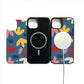 Natural Form Colorful Flower Petals Magsafe iPhone Case