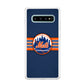 New Mets Stripe And Logo Samsung Galaxy S10 Case