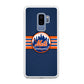 New Mets Stripe And Logo Samsung Galaxy S9 Plus Case