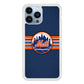 New Mets Stripe And Logo iPhone 13 Pro Max Case
