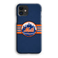 New Mets Stripe And Logo iPhone 12 Case