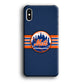 New Mets Stripe And Logo iPhone XS Case
