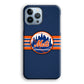 New Mets Stripe And Logo iPhone 14 Pro Max Case