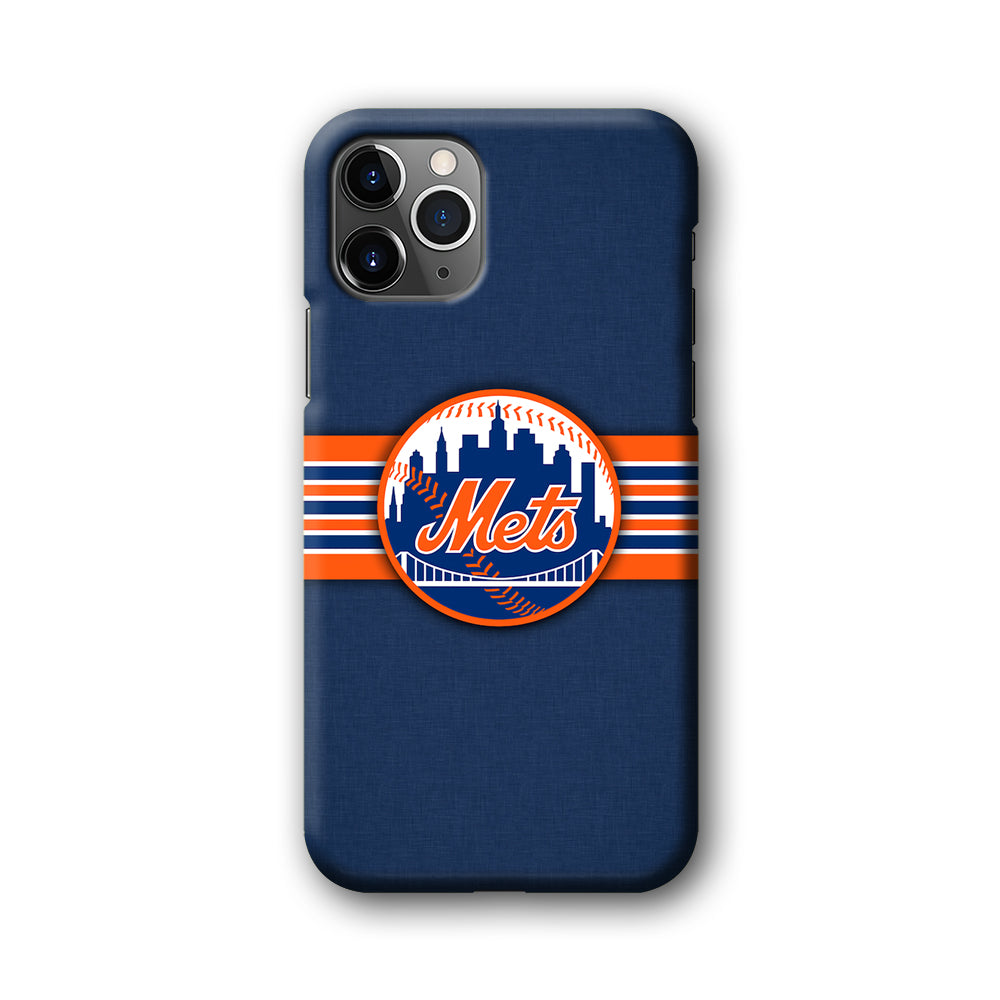New Mets Stripe And Logo iPhone 11 Pro Case
