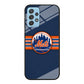 New Mets Stripe And Logo Samsung Galaxy A72 Case