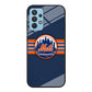 New Mets Stripe And Logo Samsung Galaxy A32 Case