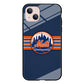 New Mets Stripe And Logo iPhone 13 Case