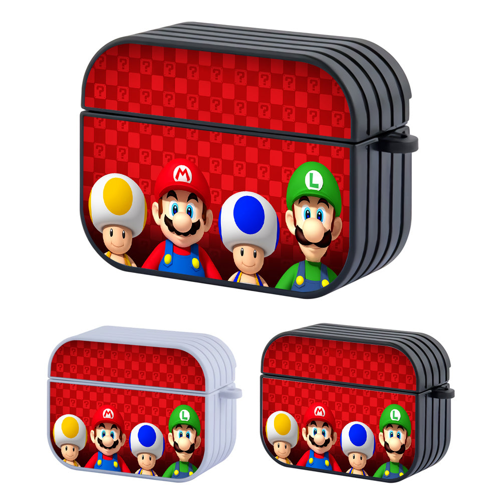 New Super Mario Bros Hard Plastic Case Cover For Apple Airpods Pro