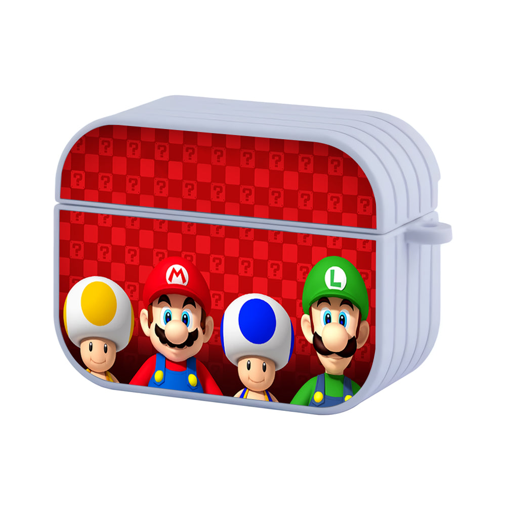 New Super Mario Bros Hard Plastic Case Cover For Apple Airpods Pro