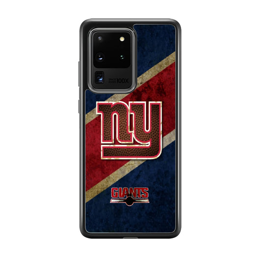 New York Giants NFL Team Samsung Galaxy S20 Ultra Case