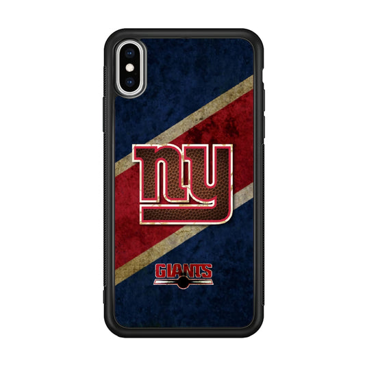 New York Giants NFL Team iPhone XS Case