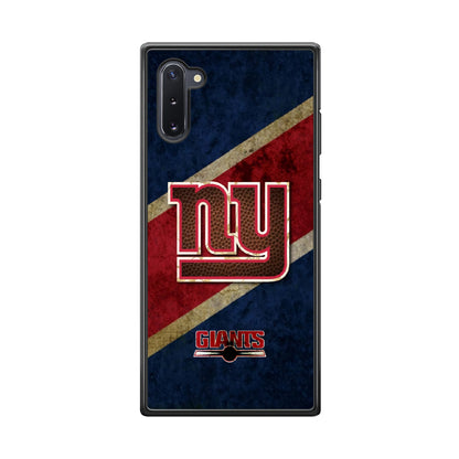 New York Giants NFL Team Samsung Galaxy Note 10 Case