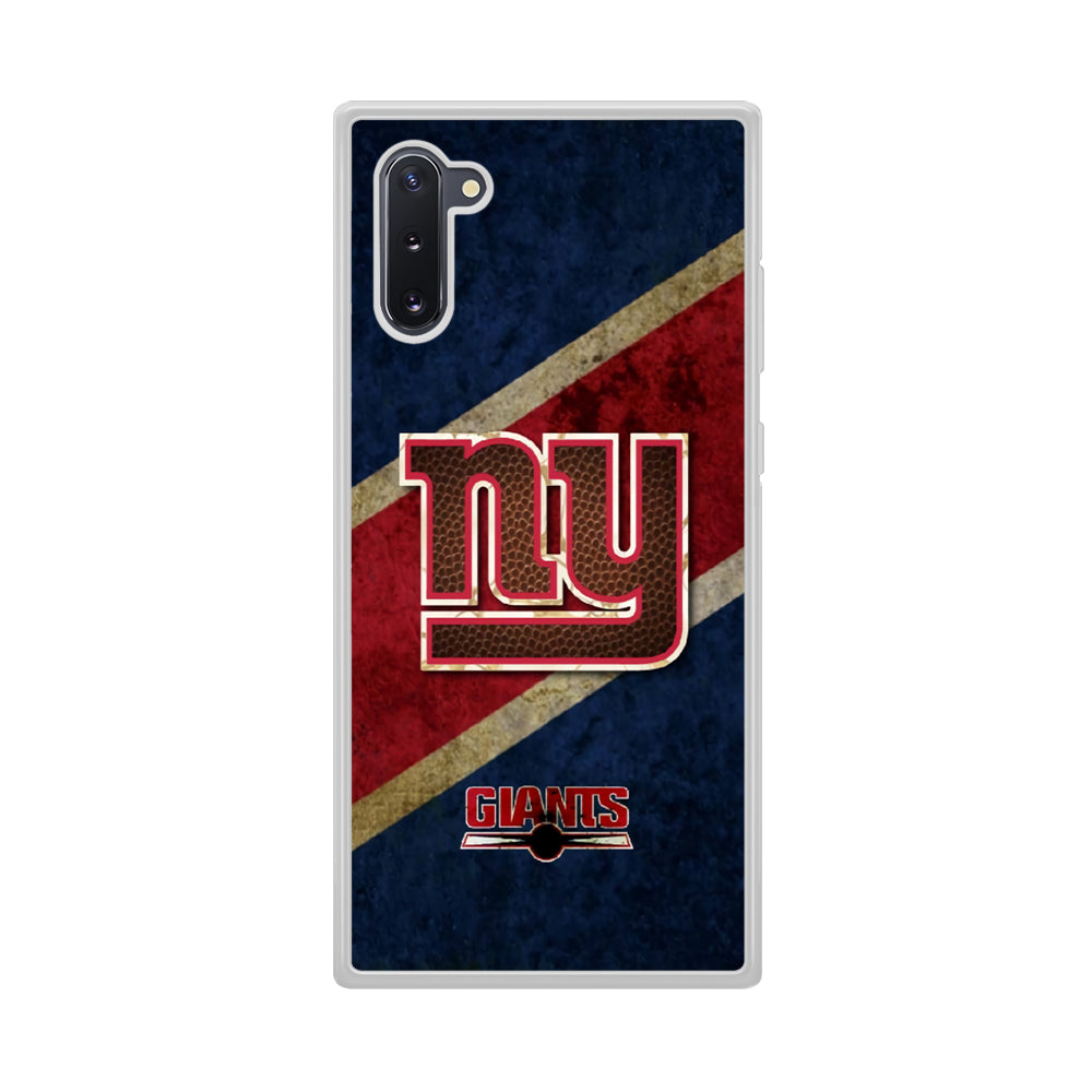 New York Giants NFL Team Samsung Galaxy Note 10 Case