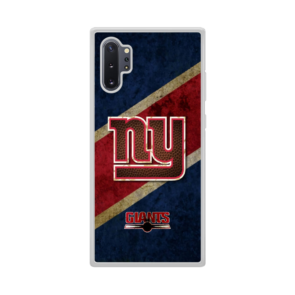 New York Giants NFL Team Samsung Galaxy Note 10 Plus Case