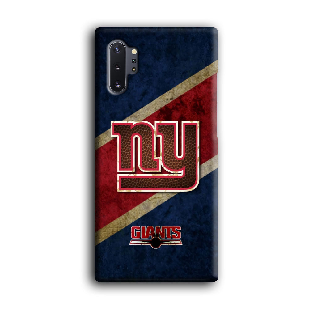 New York Giants NFL Team Samsung Galaxy Note 10 Plus Case